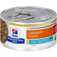 Hill's Prescription Diet c/d Multicare Stress Stoofpotje met Tonijnsmaak & Groenten natvoer kat 82 gram product name
