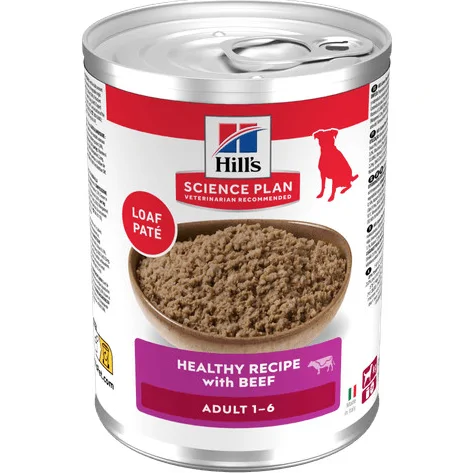 Hill's Science Plan Hond Adult Natvoer Rund 12 x 370g blik