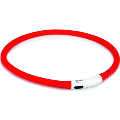 Safety Gear Halsband+USB Dogini Rood 70 cm