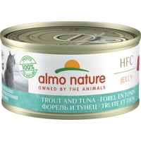 Almo Nature HFC Jelly forel en tonijn natvoer kat (70 g) 12 x 70 g