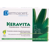 Dermoscent Keravita supplement voor hond en kat 30 tabletten