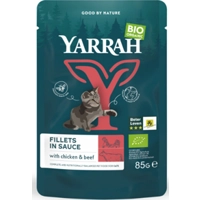 14x Yarrah Bio Kattenvoer Rund 85 gr