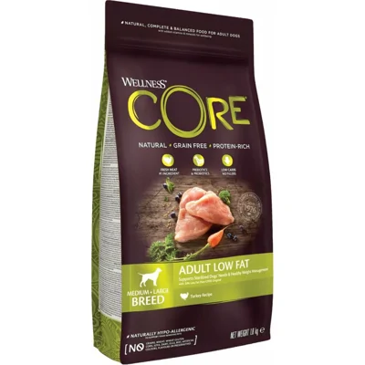 4x Wellness Core Hondenvoer Healthy Weight Kalkoen 1,8 kg