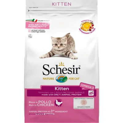 Schesir Kattenvoer Dry Kitten 400 gr