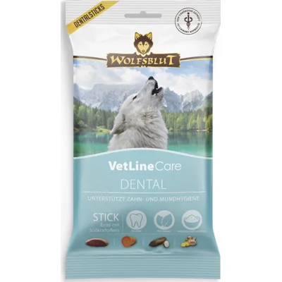8x Wolfsblut Hondensnack Vetline Snack Dental 100 gr