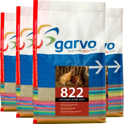 4x Garvo Siervogel Pride Mini 4 kg