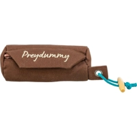 Trixie Dog Activity Preydummy - Bruin met blauwe lus - ø 6 × 14 cm