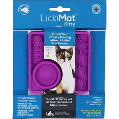 LickiMat Kitty - Paars