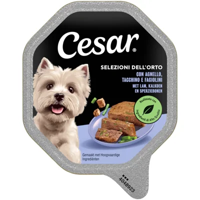 Cesar Alu Kalkoen - Lam - Sperziebonen 150 gr
