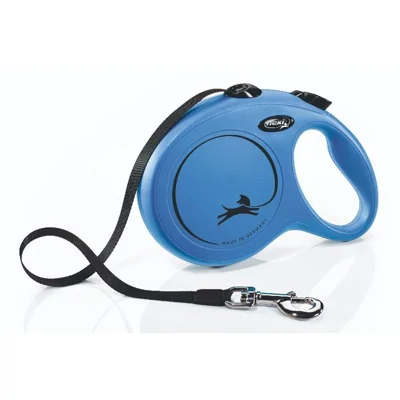 Flexi New Classic L Tape 5 meter Blauw