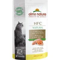 Almo Nature HFC kat pouch kip&zalm 55gr
