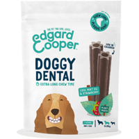 Edgard & Cooper Doggy Dental Munt & Aardbei Medium 7 sticks
