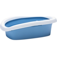Kattenbak Sprint 10 Wit/blauw 31X43X14