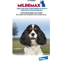 Milbemax ontworming kleine hond/puppy, 2 tbl