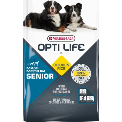 Versele Laga Opti Life senior medium maxi hondenvoer 12,5kg zak