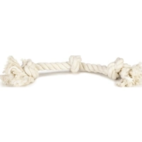 Flostouw Wit Super 44 cm 3-knoops 44 cm