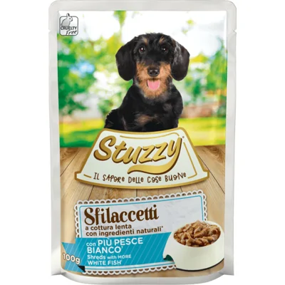 24x Stuzzy Hond Shreds Vis 100 gr