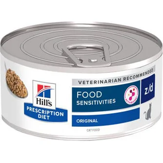 Hill's Prescription Diet z/d Food Sensitivities - Blikken - 72 x 156 g
