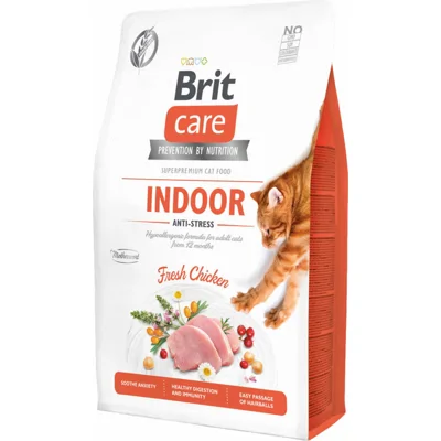 Brit Care Cat - Grain-Free Indoor Anti-stress - 2 kg