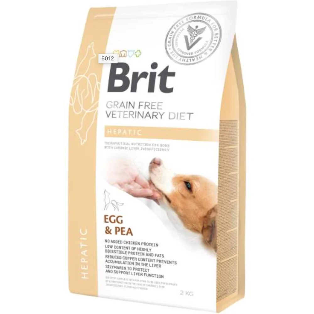 Brit Veterinary Diet Dog - Grain free - Hepatic - 2 kg