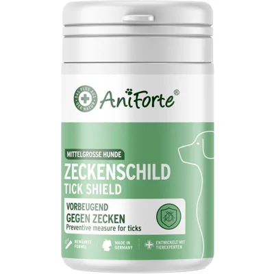 AniForte Tick Shield - Medium Dogs - 60 capsules