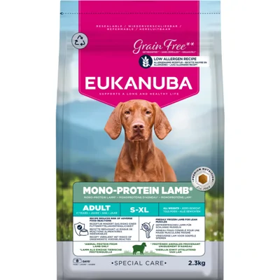 Eukanuba Hondenvoer Droog Special Care Adult Mono-Protein Lamb 2,3 kg