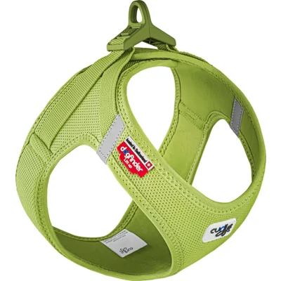 Curli Vest Harness Clasp Air-Mesh - Lime - XS