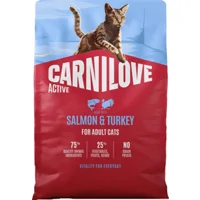 Carnilove Active Cat - Zalm & Kalkoen - 2 kg Carnilove Active Cat - Zalm & Kalkoen - 2 kg