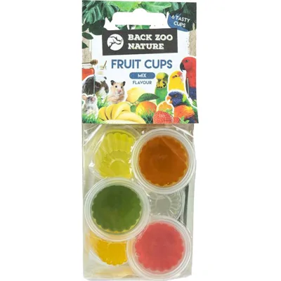 Back Zoo Nature Fruit Cups - Mix - 6 stuks