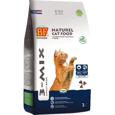 Biofood Kattenbrokjes 3-mix Kat 2 kg
