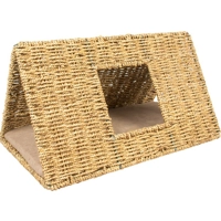 Duvo+ laguna zeegras kattentunnel triangel 50x30x27cm