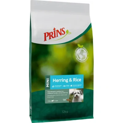 Prins ProCare Hypoallergenic Mini Haring&Rijst hondenvoer 12kg