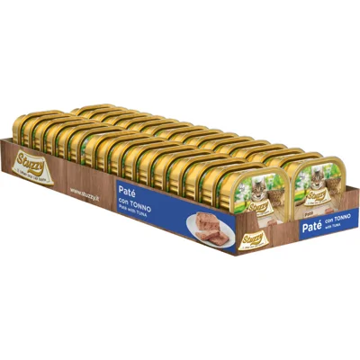 32x Stuzzy Kattenvoer Paté Tonijn 100 gr