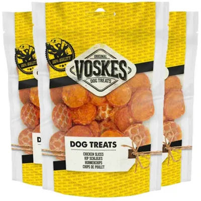 3x Voskes Kip Schijfjes 100 gr