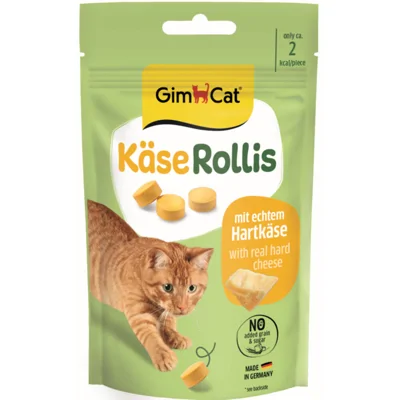 8x GimCat Kaas Rollis 40 gr