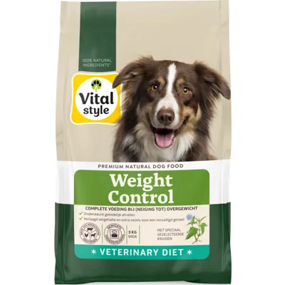 Vitalstyle Weight Control Hondenvoer 3 kg