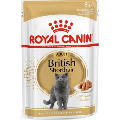 48x Royal Canin British Shorthair Loaf Kattenvoer Nat 85 gr