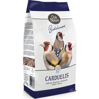 5x Deli Nature Aves Cultura Carduelis Distelvinken 0,75 kg