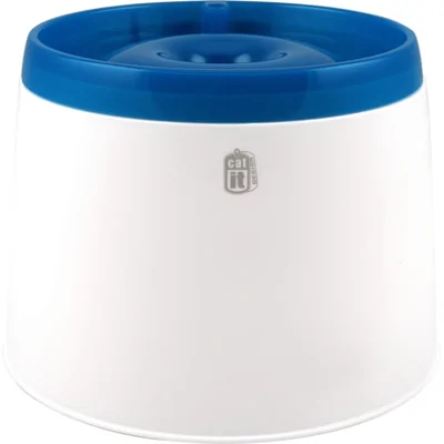 Catit Fresh & Clear Drinking Fountain Blauw/wit - 2L