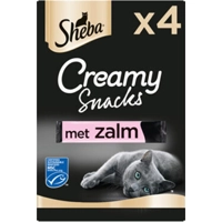 Sheba Creamy Snacks - 8 x 12g - Zalm