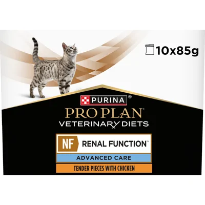 Purina Pro Plan VD NF Renal Function Kat Pouch Kip - 10 x 85 g