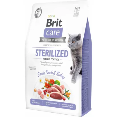 Brit Care Cat - Grain-Free Sterilized Weight Control - 2 kg