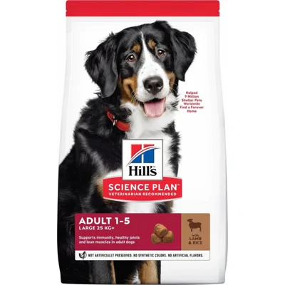 Hills Large Breed Lam & Rijst 12 kg