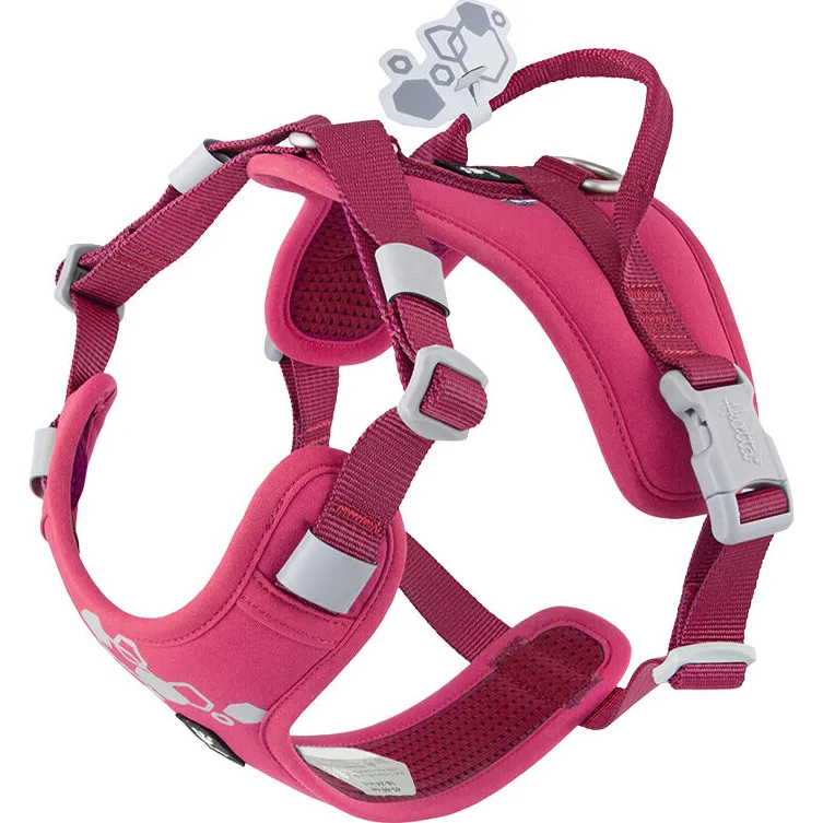Hurtta Weekend Warrior Eco Harness 2 - Ruby - 65-80 cm