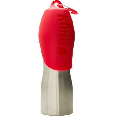 KONG H2O Stainless Steel Water Bottle - Rood - 750 ml
