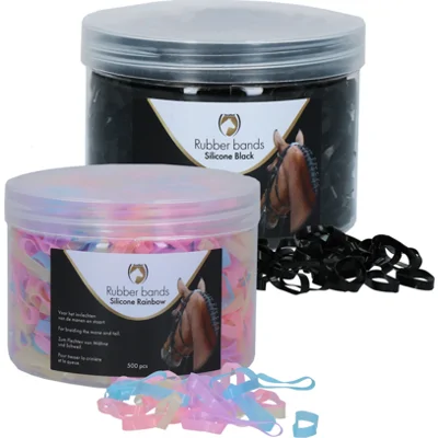 Excellent Rubber Bands Silicone - Zwart