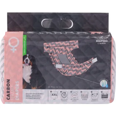 M-Pets Carbon Luiers voor Teefjes - XXL