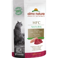 Almo Nature HFC kat pouch tonijn&kip 55gr