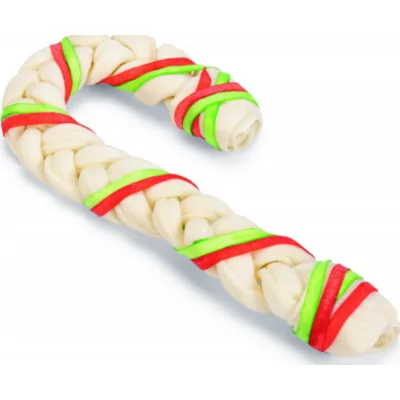Beeztees Braided Rawhide Cane hondensnack
