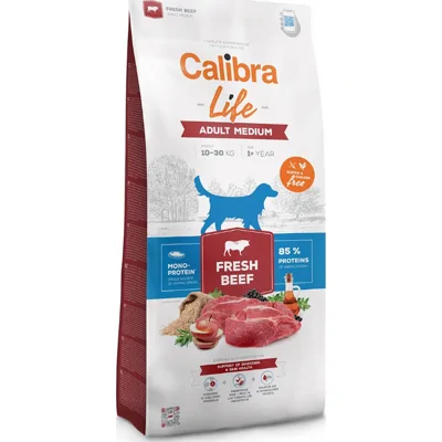 Calibra Life Dog Adult Medium Breed Fresh Beef 2,5 kg